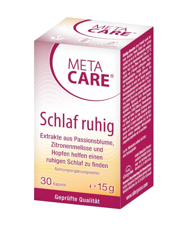 META CARE Schlaf ruhig 30 St Kapseln