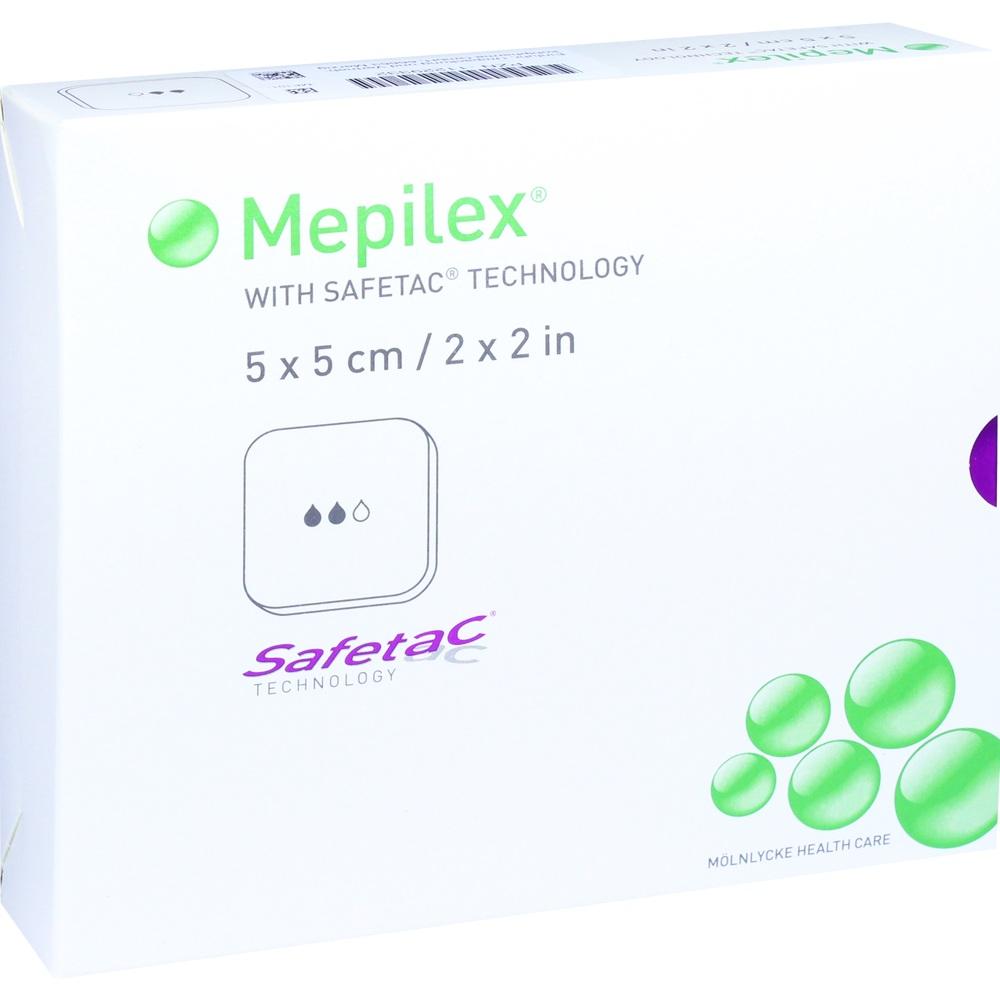 MEPILEX 5x5 cm Schaumverband 5 St Verband