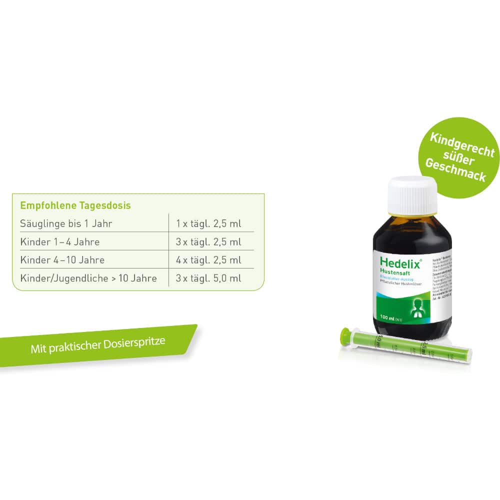 Hedelix Hustensaft 100 ml Saft
