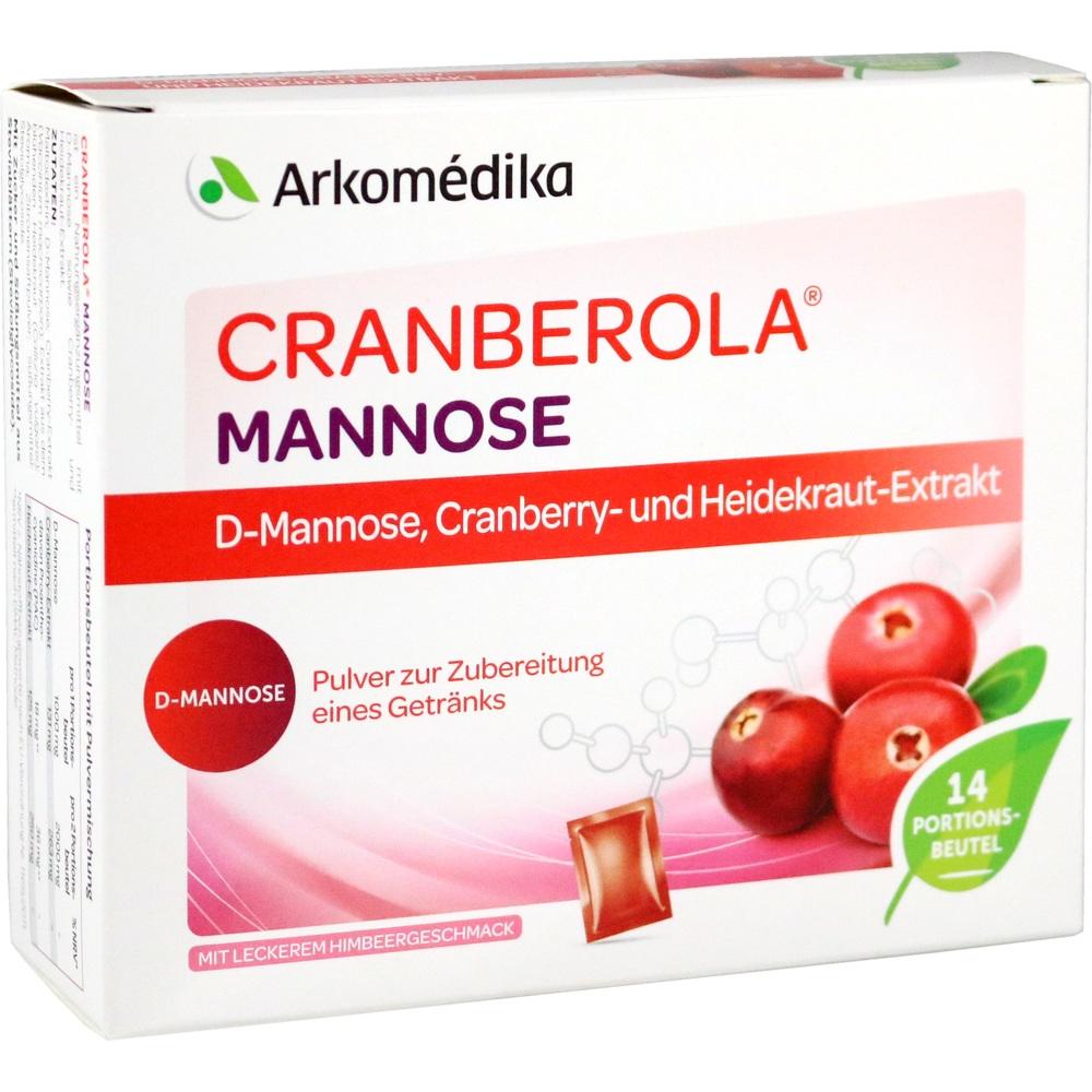 CRANBEROLA MANNOSE 14X4 g Pulver zur Herstellung einer Lösung zum Einnehmen