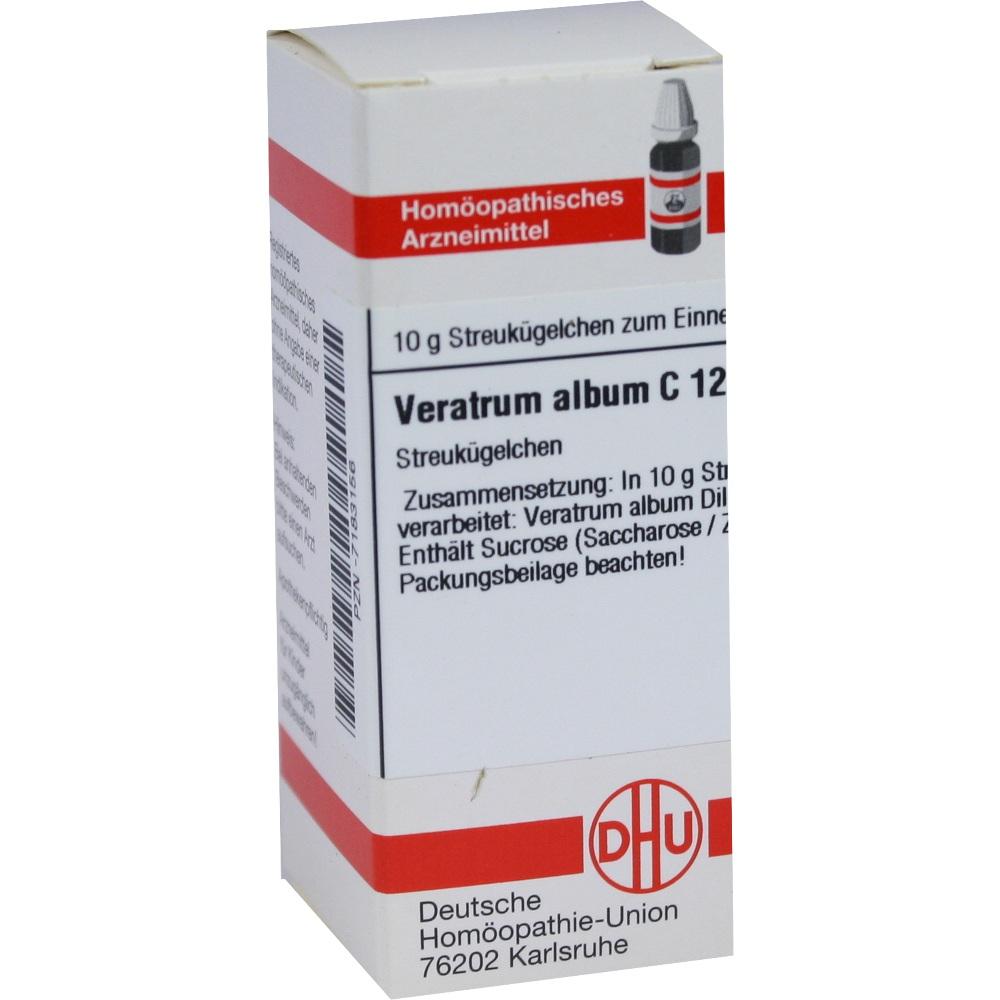 VERATRUM ALBUM C 12 Globuli 10 g Globuli