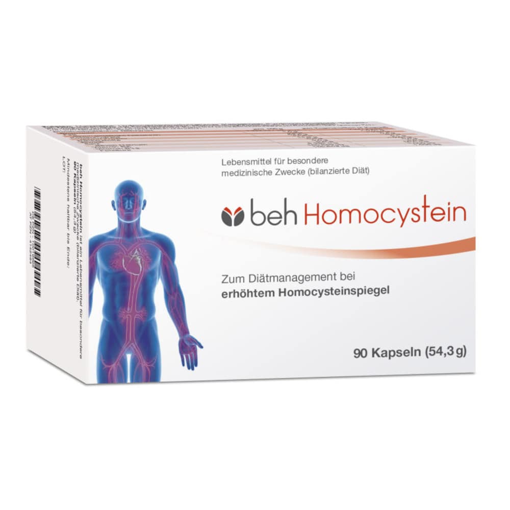 BEH Homocystein Kapseln 90 St Kapseln