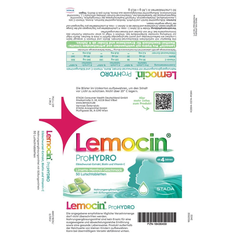 Lemocin ProHYDRO 50 St Lutschtabletten