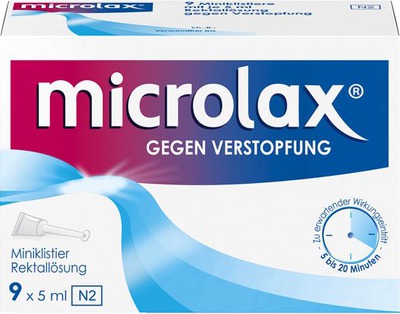 microlax GEGEN VERSTOPFUNG für Kinder und Erwachsene