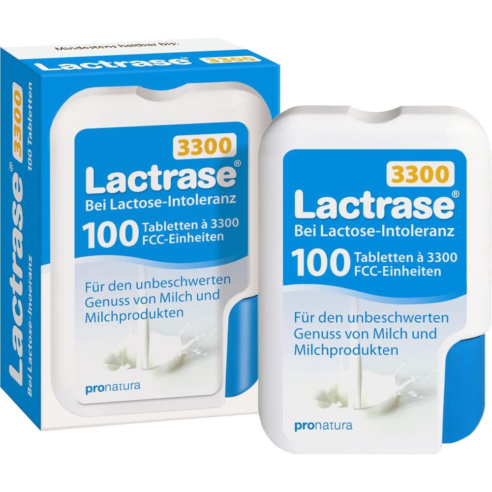 Lactrase 3300 FCC Tabletten im Klickspender 100 St Tabletten