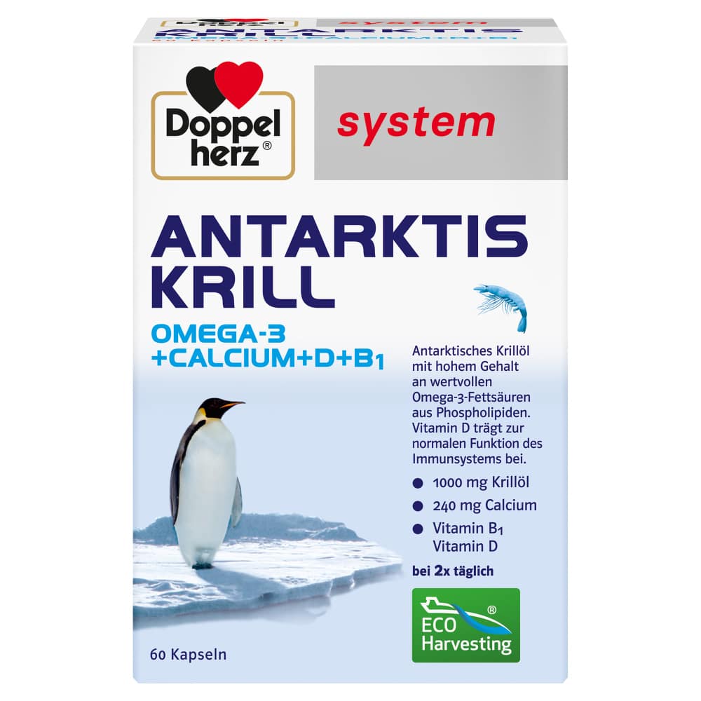 Doppelherz system Antarktis Krill  60 St Kapseln