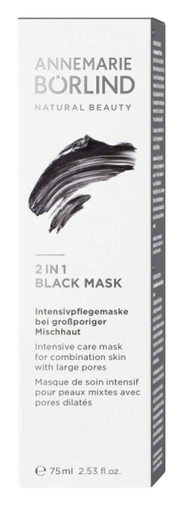 ANNEMARIE BÖRLIND 2in1 Black Mask Creme 75 ml Creme