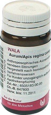 WALA Aurum/Apis regina comp. Globuli velati 20 g Globuli