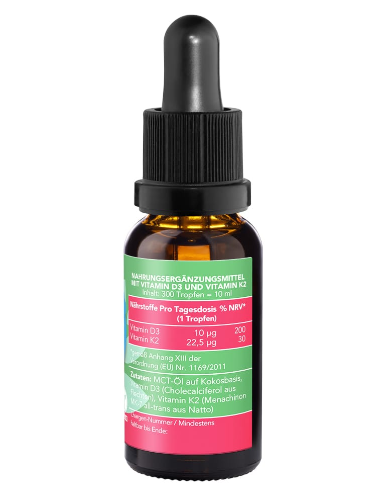 VITAMIN D3+K2 TROPFEN für Kinder 10 ml Tropfen
