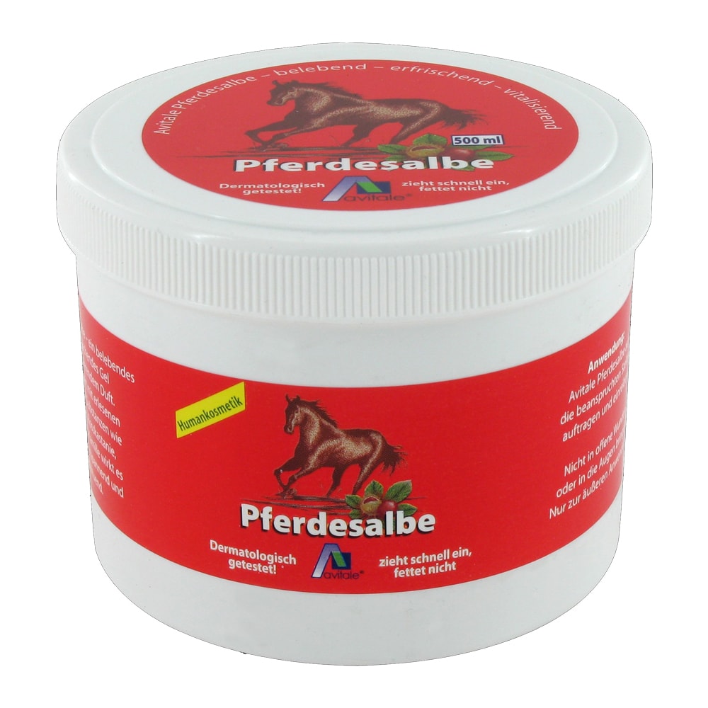 Pferdesalbe mit Rosskastanie 500 ml Salbe