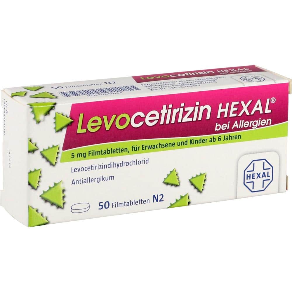 Levocetirizin HEXAL 50 St Filmtabletten
