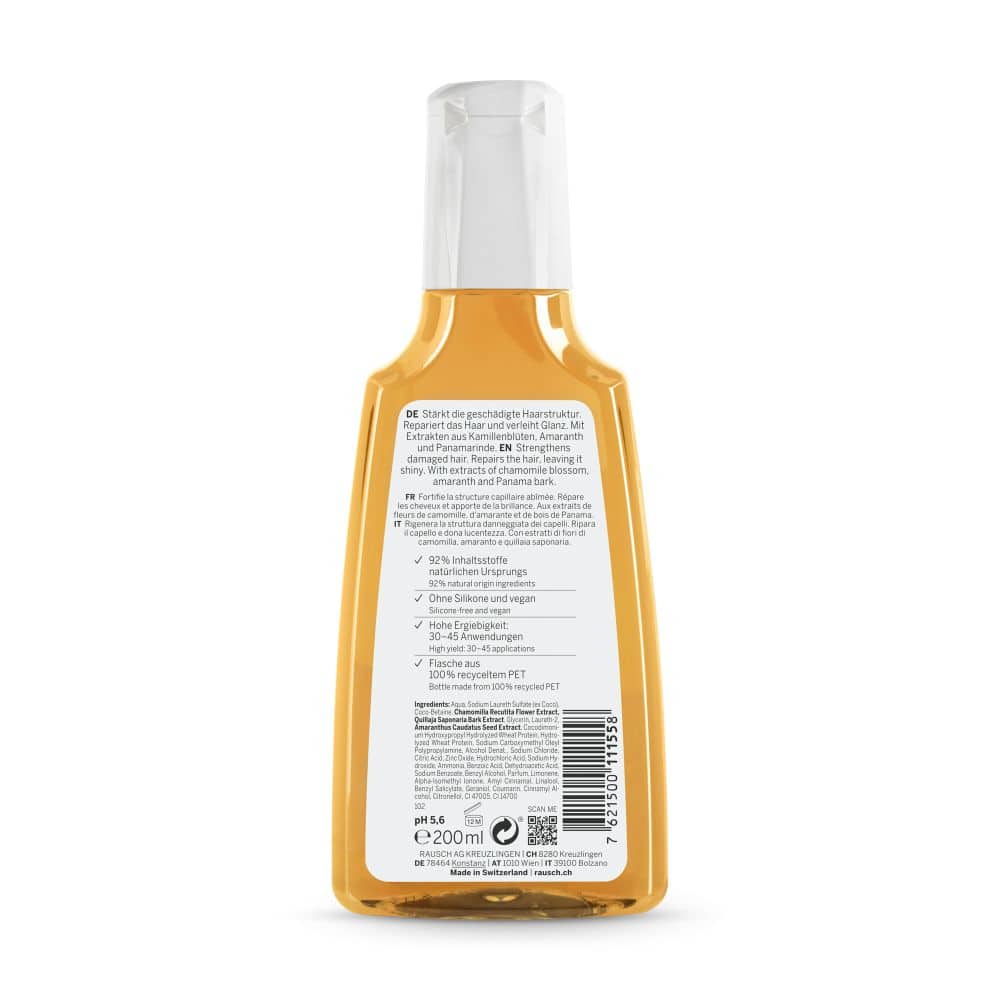 RAUSCH Repair-Shampoo mit Kamille und Amaranth 200 ml 200 ml Shampoo