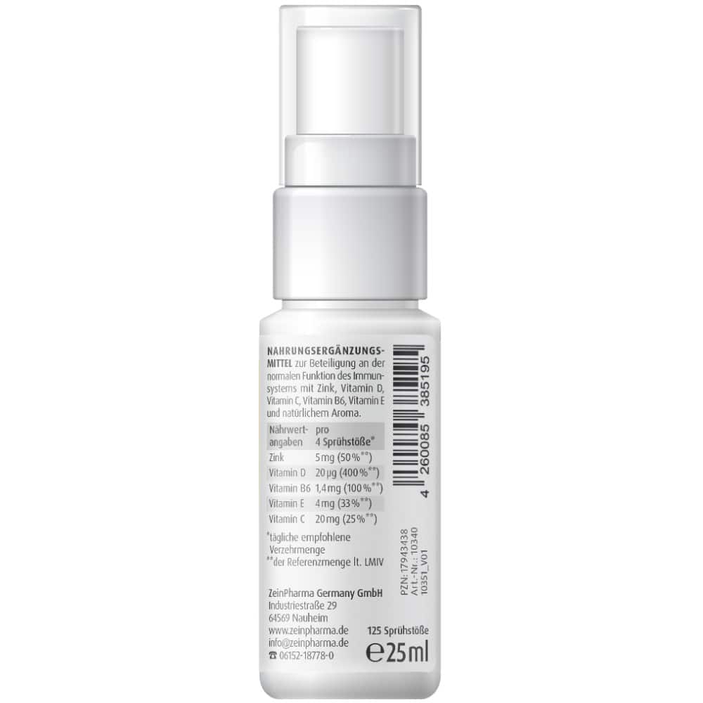 Zein Pharma Zink + Spray Ananas Geschmack 5 mg 25 ml Spray