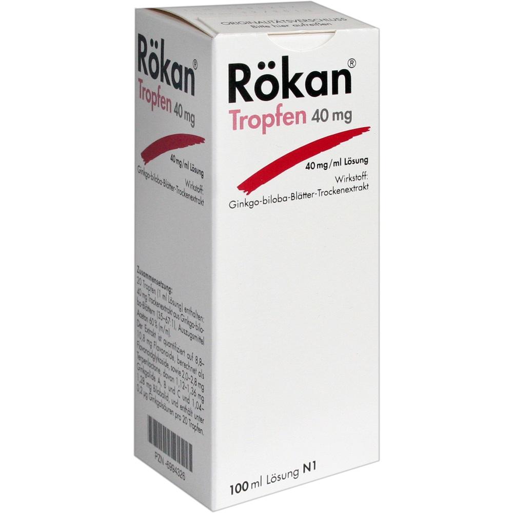 Rökan 40mg 100 ml Flüssigkeit