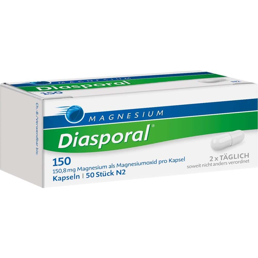 MAGNESIUM Diasporal 150 50 St Kapseln