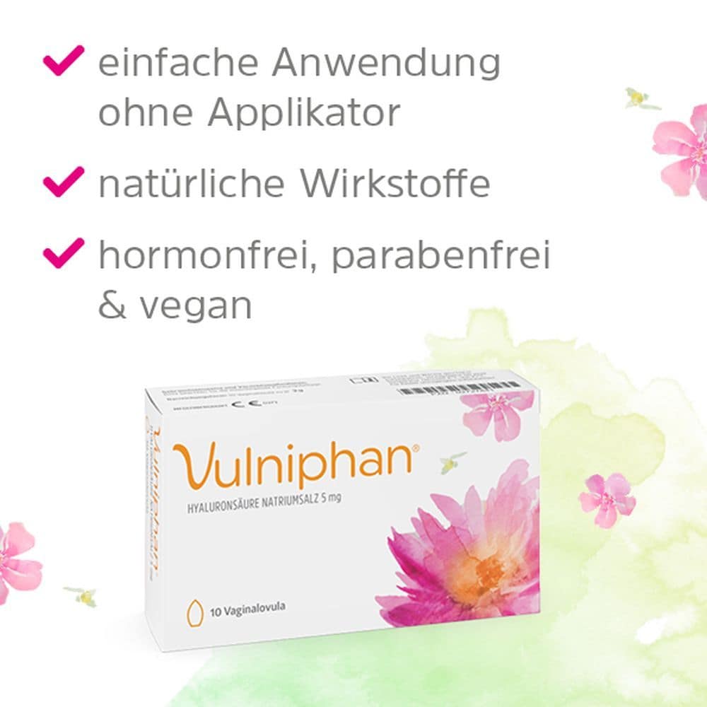 Vulniphan Vaginalovula - 15% sparen* 10 St Ovula