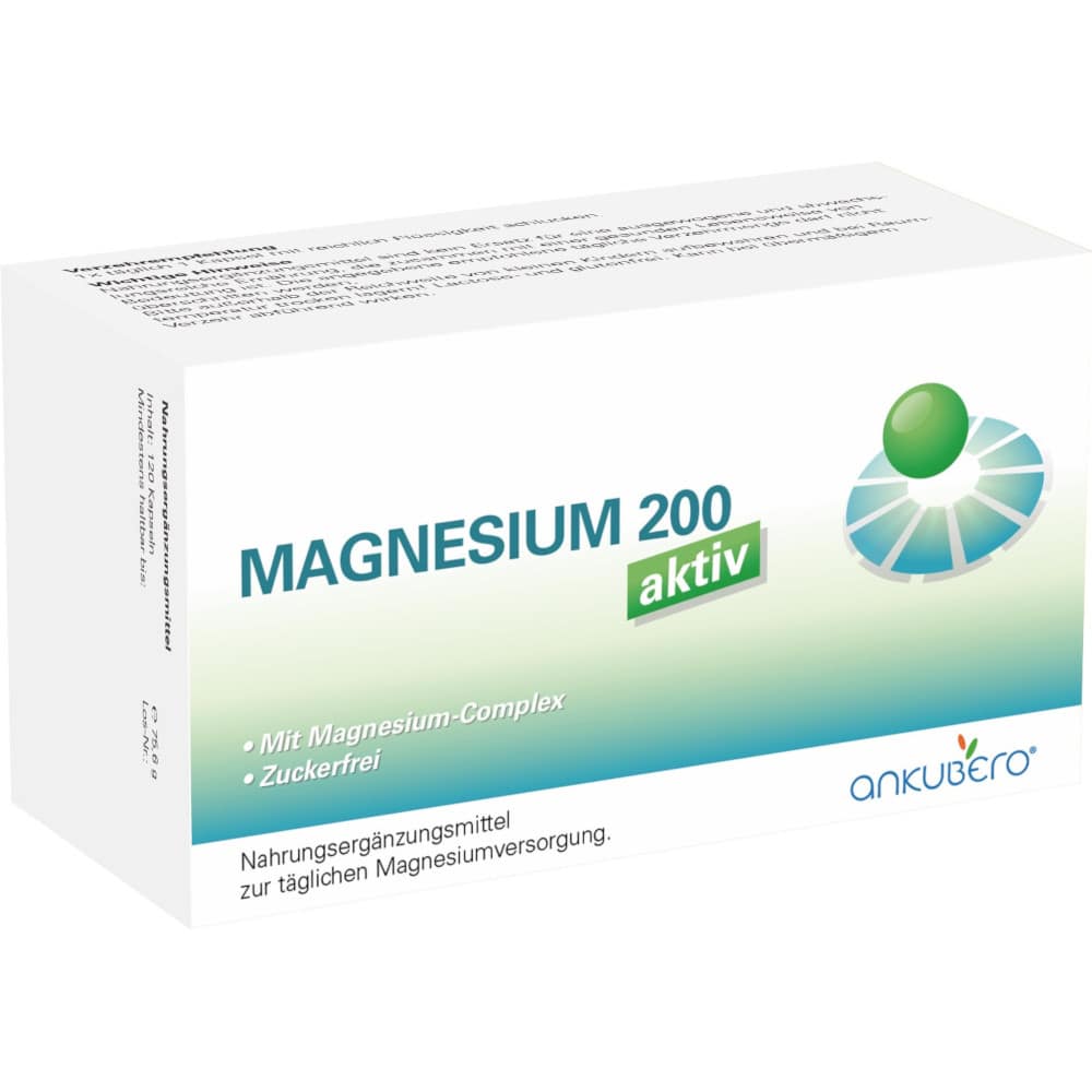 Magnesium 200 Aktiv Kapseln 120 St Kapseln