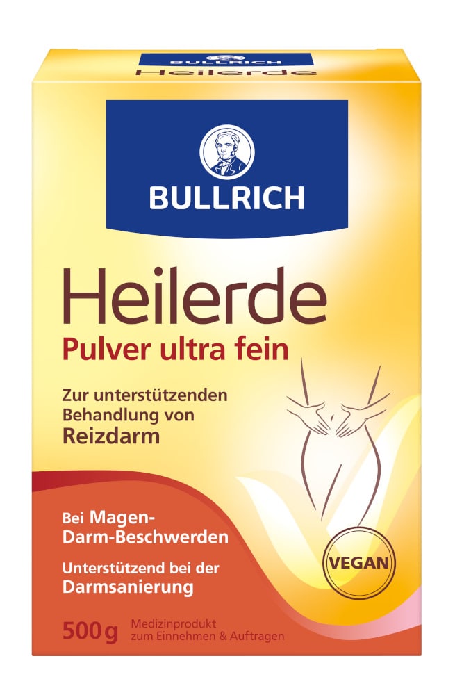 BULLRICHS Heilerde Pulv.z.Einnehmen u.Auftragen 500 g Pulver