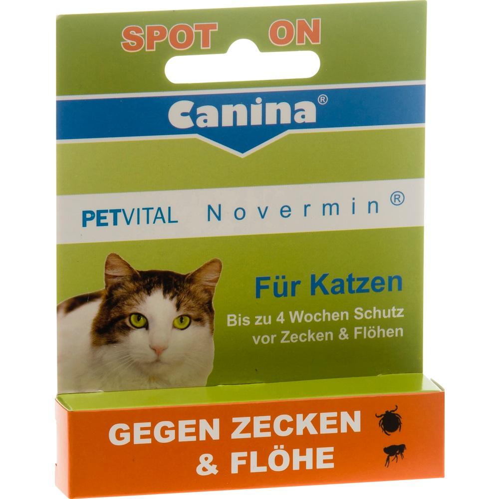 PETVITAL Novermin flüssig f.Katzen 2 ml Flüssigkeit