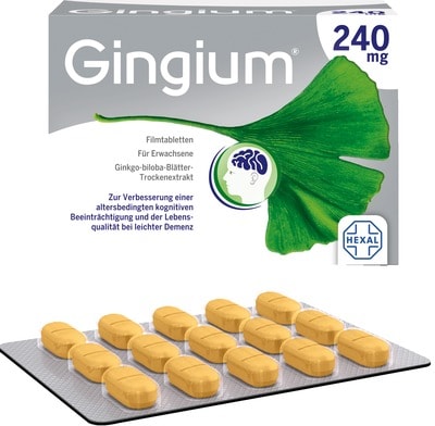 Gingium 240 mg 120 St Filmtabletten