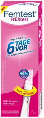 FEMTEST Frühtest 6 Tage vor 1 St Test