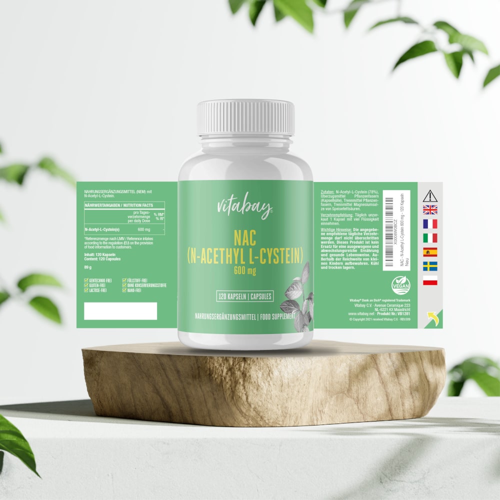 vitabay NAC 600mg 120 St Kapseln
