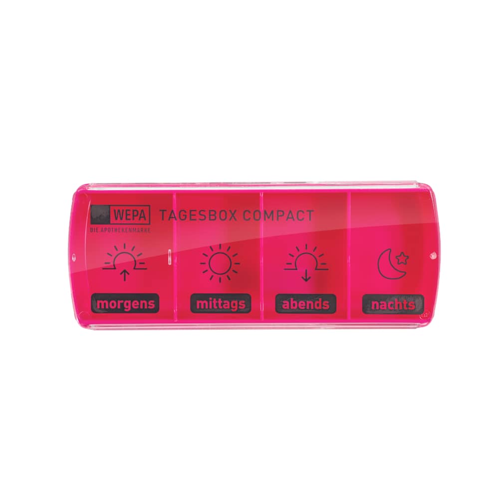 WEPA Tagesbox Compact farbig sortiert 1 St