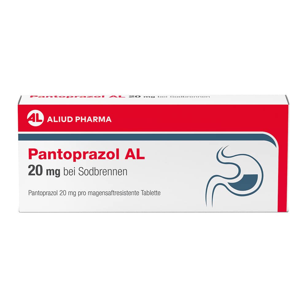 Pantoprazol AL 20 mg bei Sodbrennen