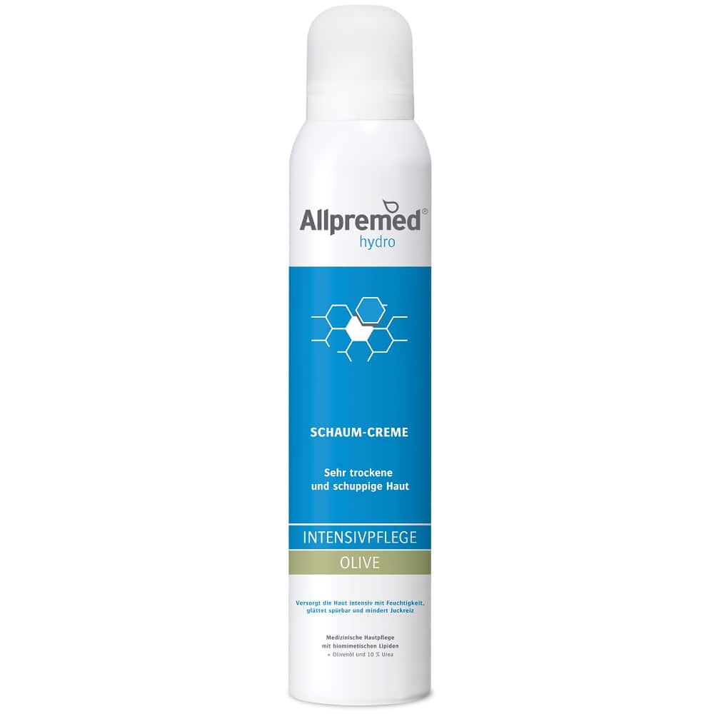 Allpremed hydro INTENSIVPFLEGE OLIVE SCHAUM-CREME 200 ml Schaum