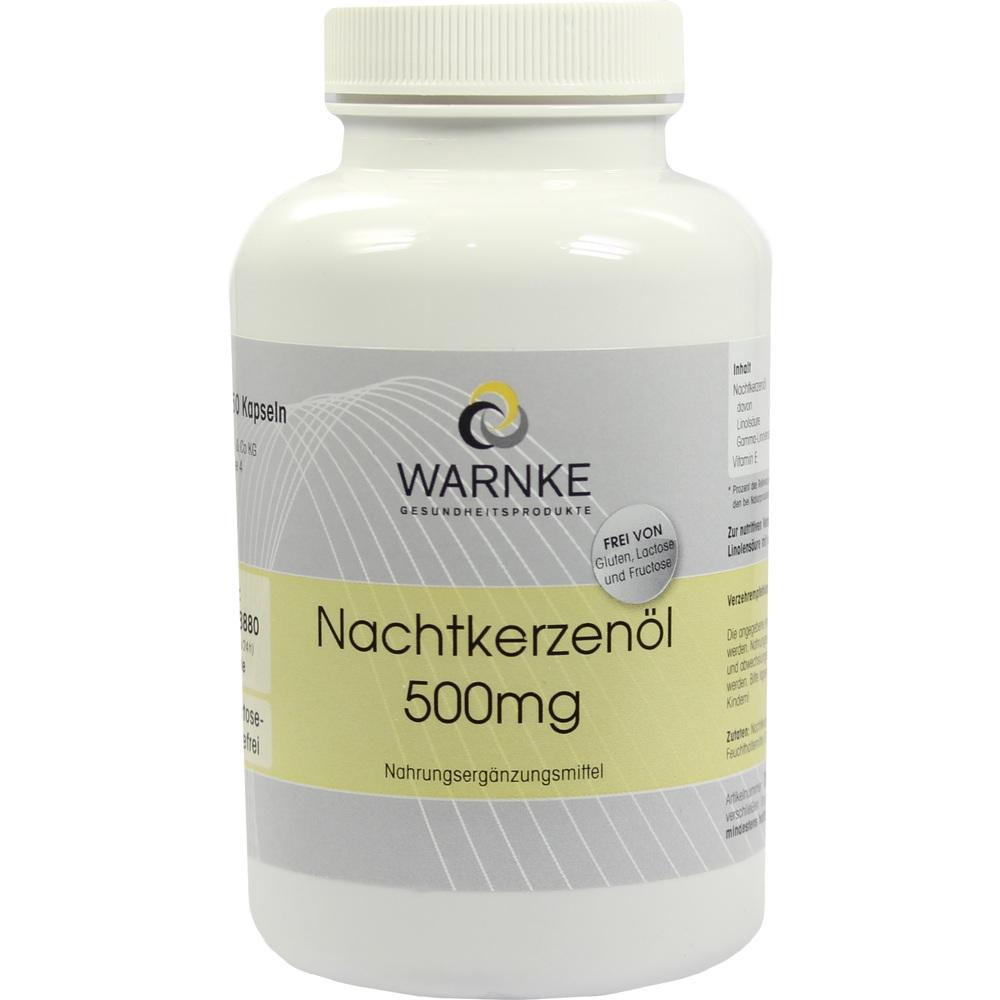 NACHTKERZENÖL 500 mg Kapseln 250 St Kapseln