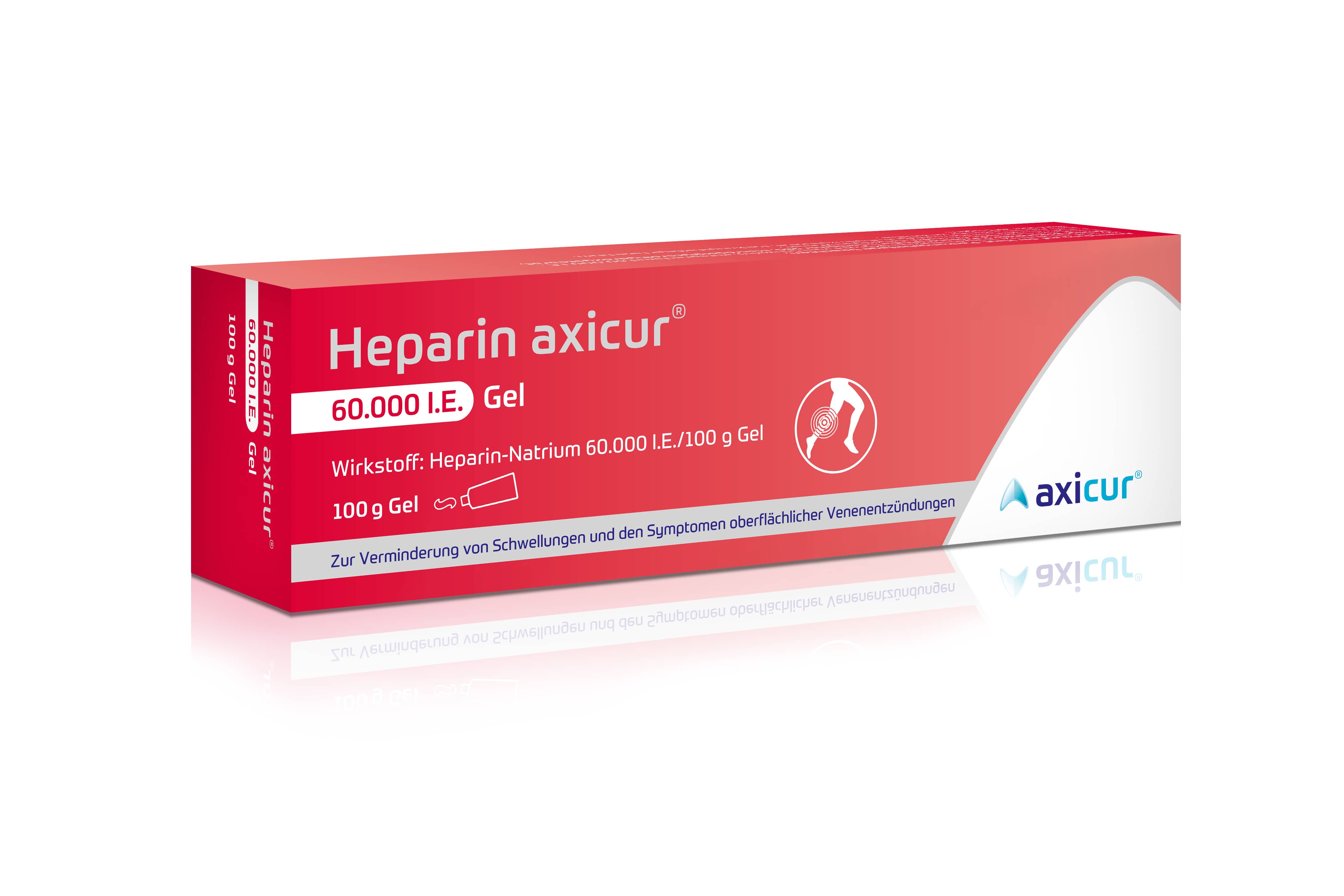 Heparin axicur 60.000 I.E. Gel 100 g Gel