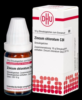 ZINCUM CHLORATUM C 30 Globuli 10 g Globuli