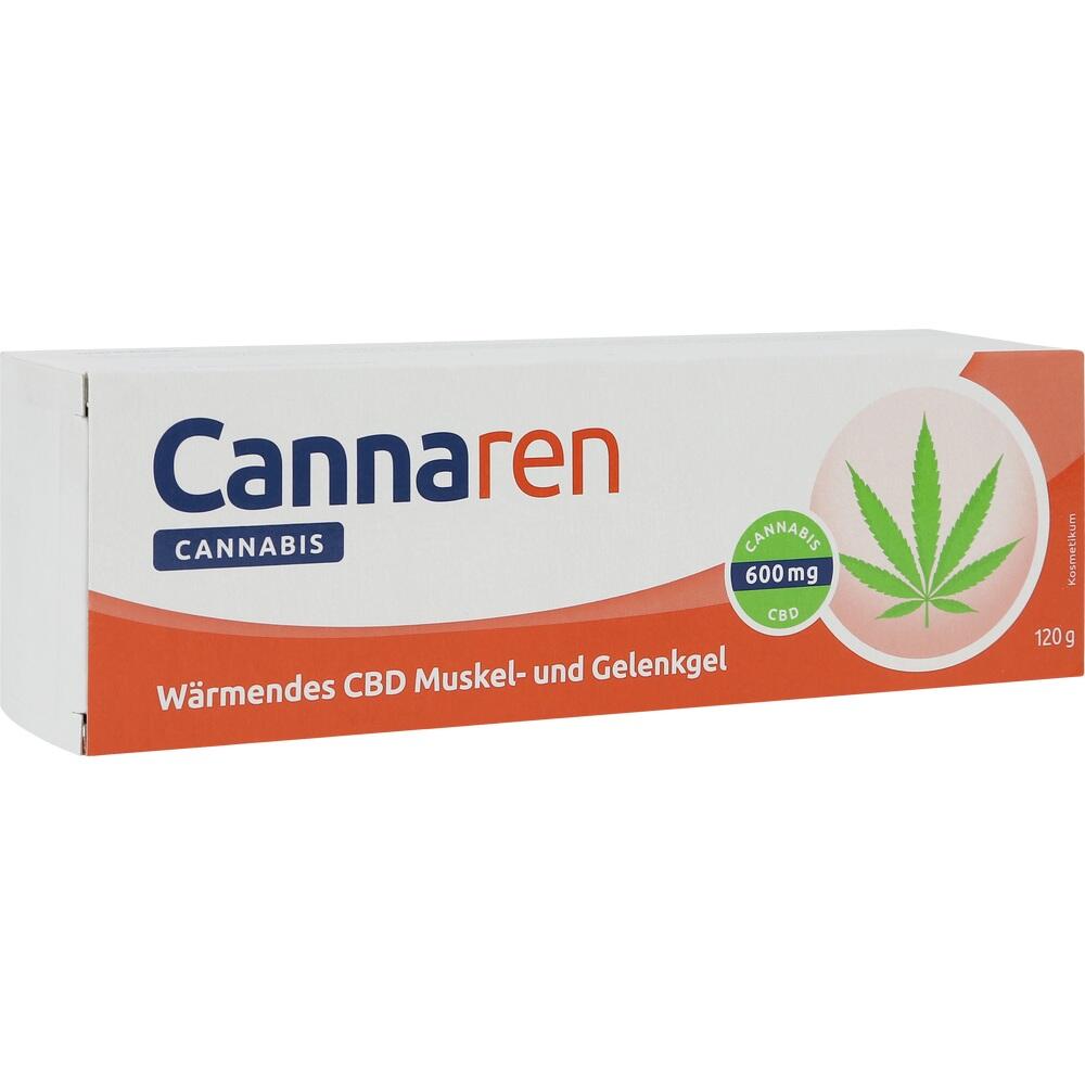 Cannaren CANNABIS Wärmendes CBD Muskel- und Gelenkgel 120 g Gel