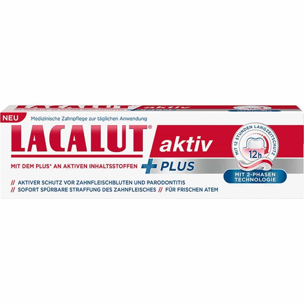 Lacalut aktiv Plus 75 ml Zahncreme