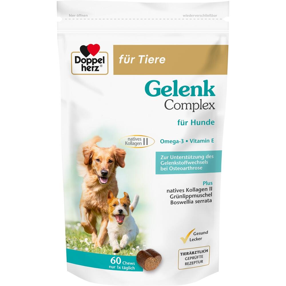 Doppelherz Gelenk Complex für Hunde 60 St Kautabletten