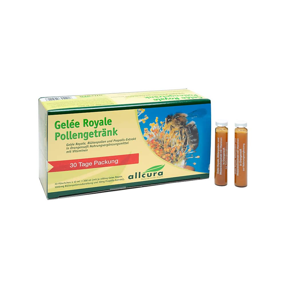 Gelée Royale Pollengetränk 30X10 ml Trinkampullen