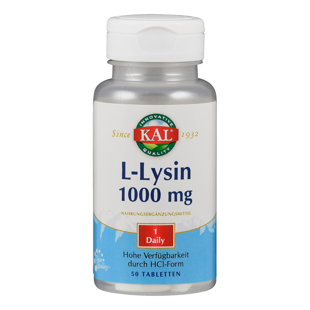 L-Lysin 1000 mg 50 St Tabletten