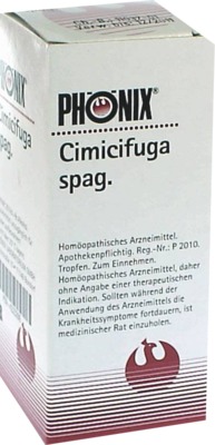PHÖNIX CIMICIFUGA spag.Tropfen 100 ml Mischung