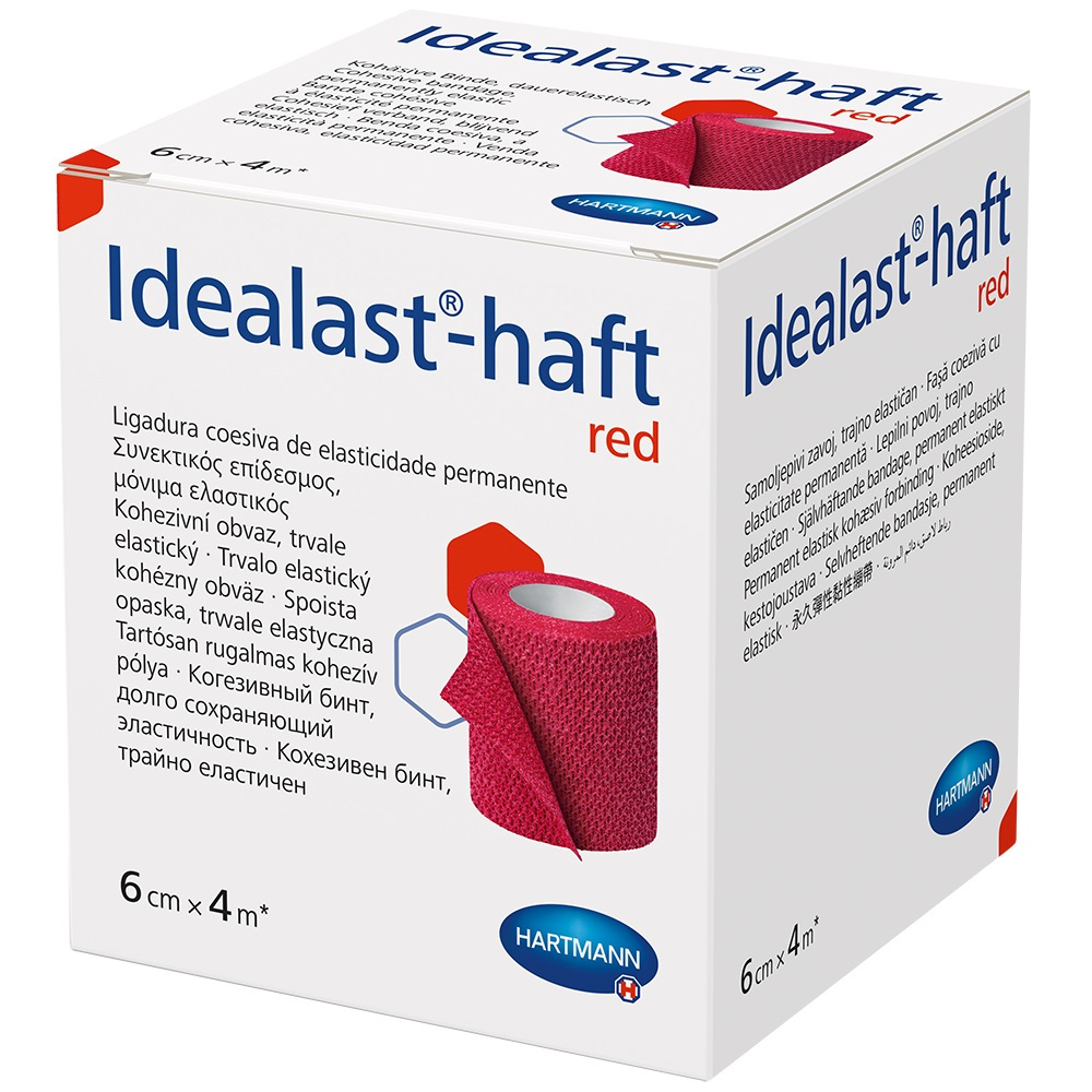 Thumbnail - IDEALAST-haft color Binde 6 cmx4 m rot 1 St Binden