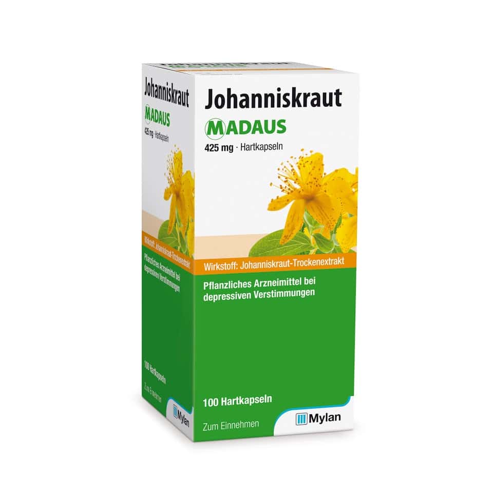 Johanniskraut Madaus 425 mg 100 St Hartkapseln