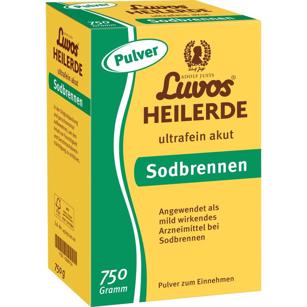 Luvos HEILERDE ultrafein akut Sodbrennen 750 g Pulver