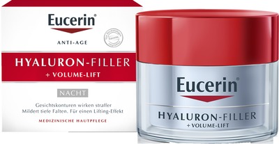 Eucerin HYALURON FILLER + VolumeLift Nachtpflege Creme  50 ml Creme