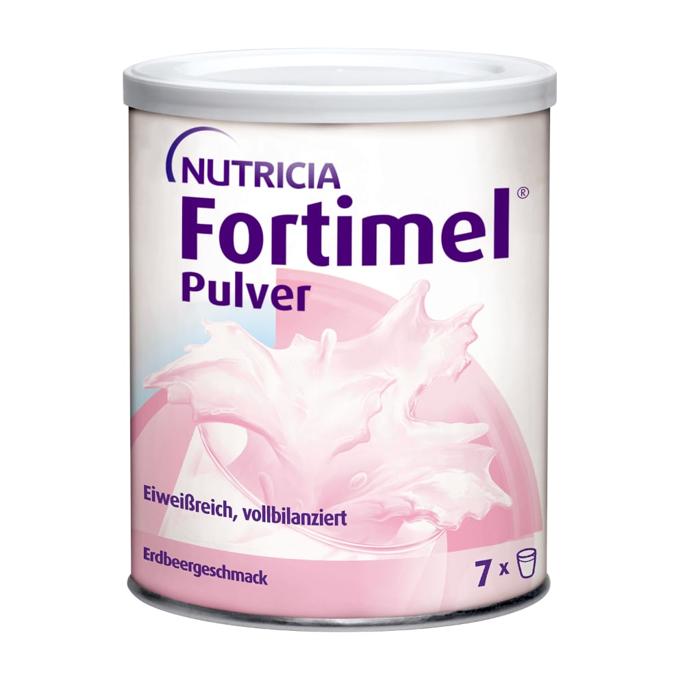 Fortimel Pulver Aufbaunahrung Erdbeere  335 g Pulver