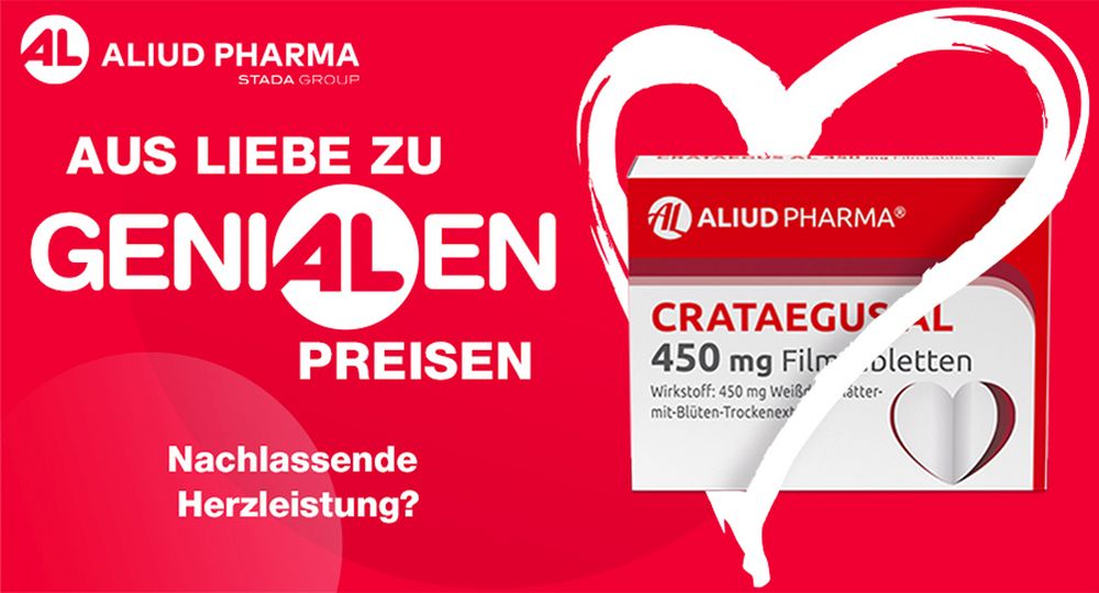 Crataegus AL 450 mg Filmtabletten bei nachlassender Herzleistung