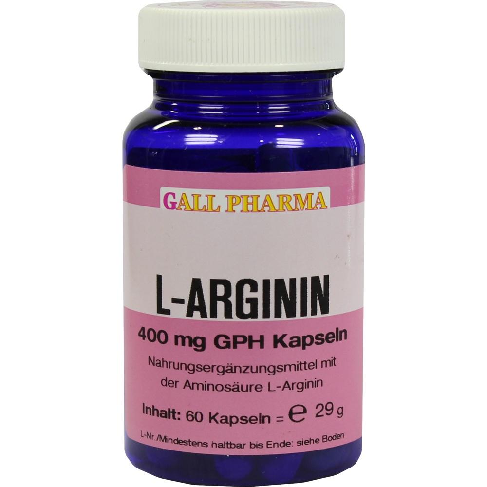 L-ARGININ 400 mg Kapseln 60 St Kapseln