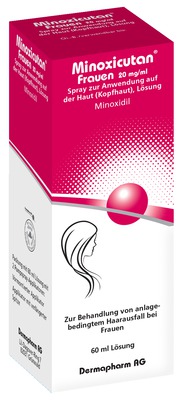 MINOXICUTAN Frauen 20 mg/ml Spray 60 ml Lösung