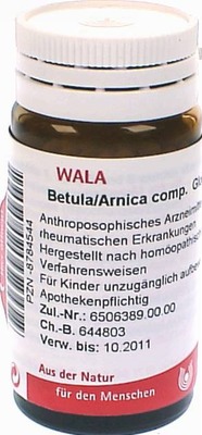 Betula/Arnica comp. 20 g Globuli