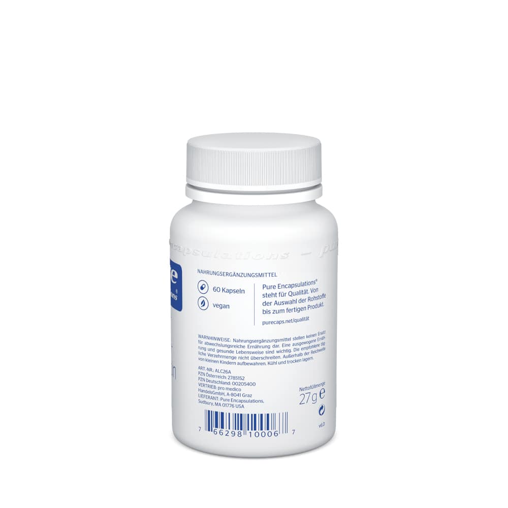 pure encapsulations Acetyl L-Carnitin  60 St Kapseln