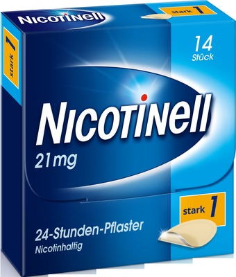 NICOTINELL 21mg/24 Stunden 14 St Pflaster transdermal