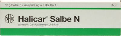 HALICAR Salbe N 50 g Salbe